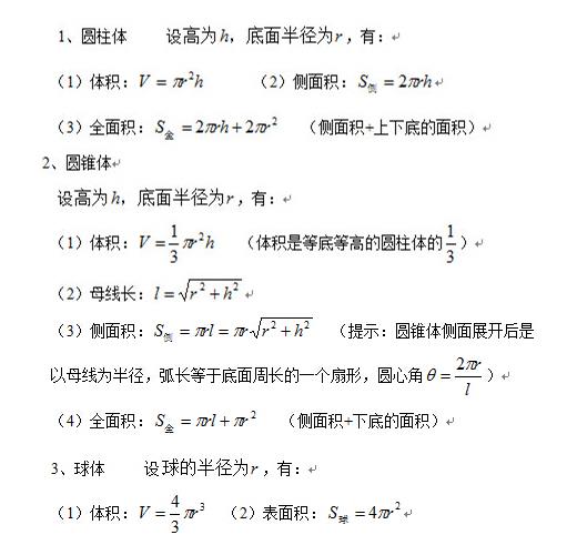 17半岛星空体育·(中国)官方网站联考初数知识点解析：常见立体几何